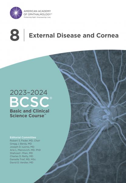 Basic and Clinical Science Course-External Disease and Cornea Section 08 2023-2024 - چشم